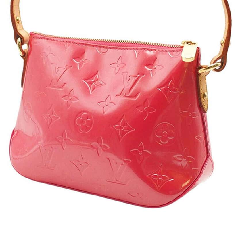 Louis Vuitton Monogram Vernis Minna Street Pink Leather Good condition - Back View