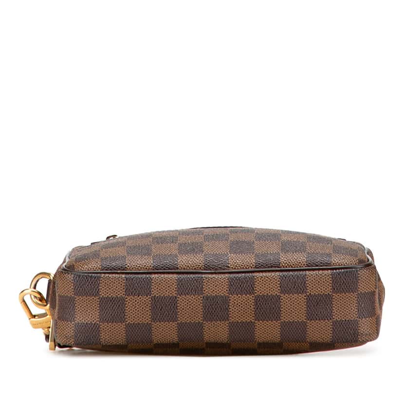 Louis Vuitton Damier Ebene Pochette Billets Macao Brown Canvas Good condition - Inside View