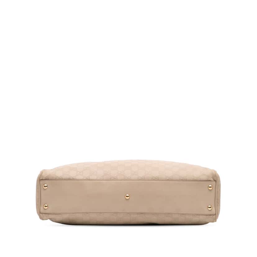 Gucci Guccissima Braided Peggy Tote White Leather Fair condition - Inside View