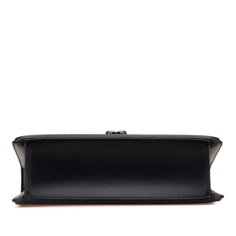 Bvlgari Leather Serpenti Diamond Blast Crossbody Black Leather Good condition - Inside View