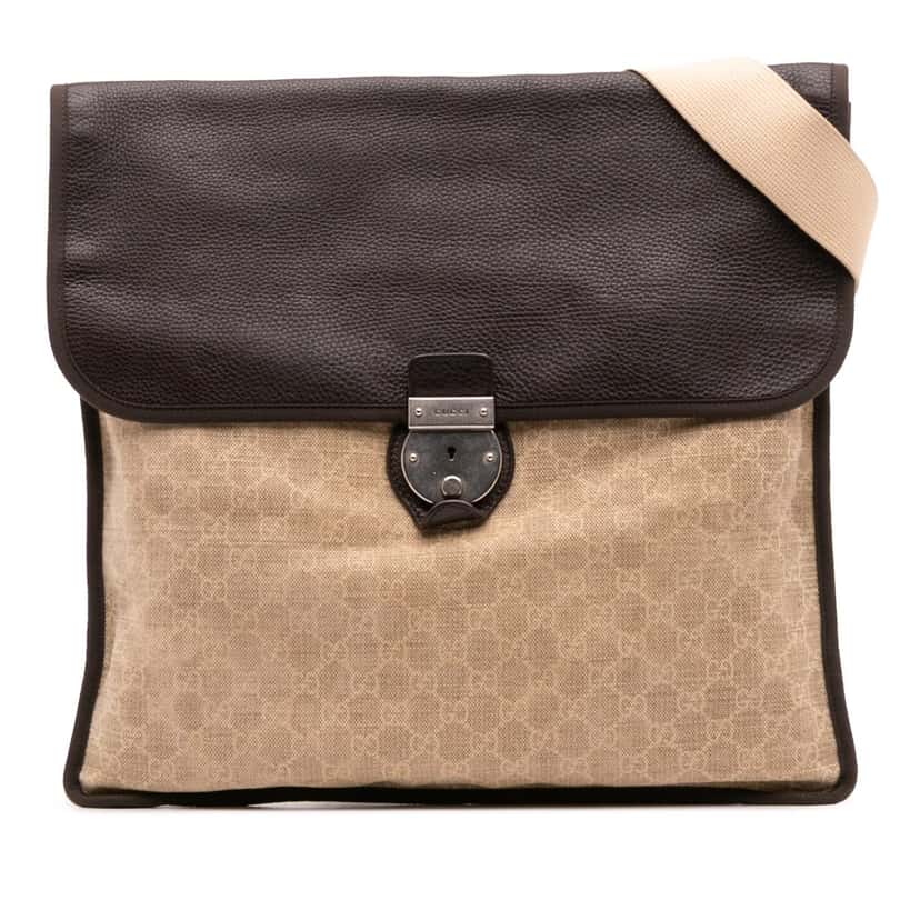 Gucci GG Canvas Crossbody Brown Canvas Good condition - Front View
