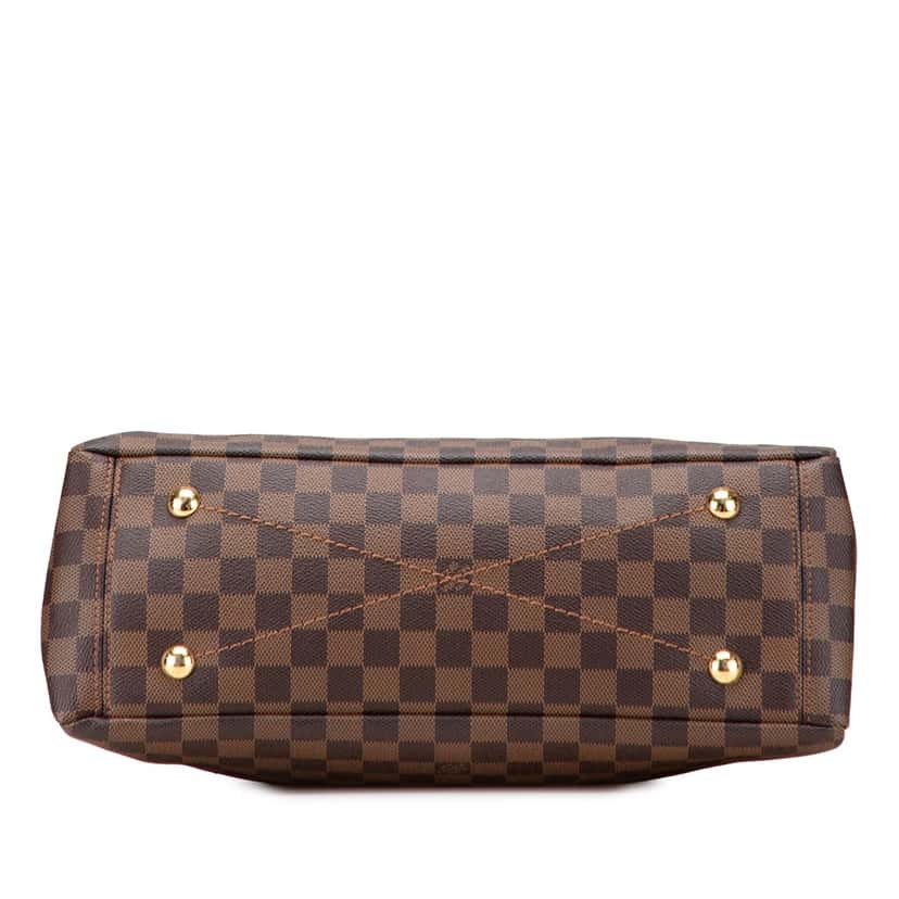 Louis Vuitton Damier Ebene Lymington Brown Canvas Good condition - Inside View