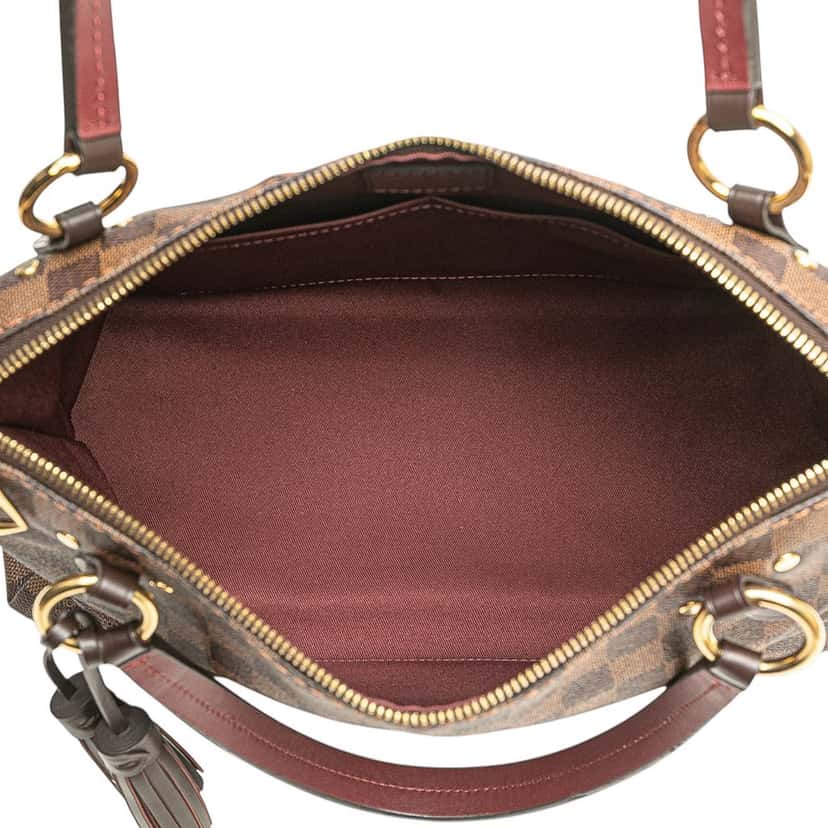 Louis Vuitton Damier Ebene Lymington Brown Canvas Good condition - Model View