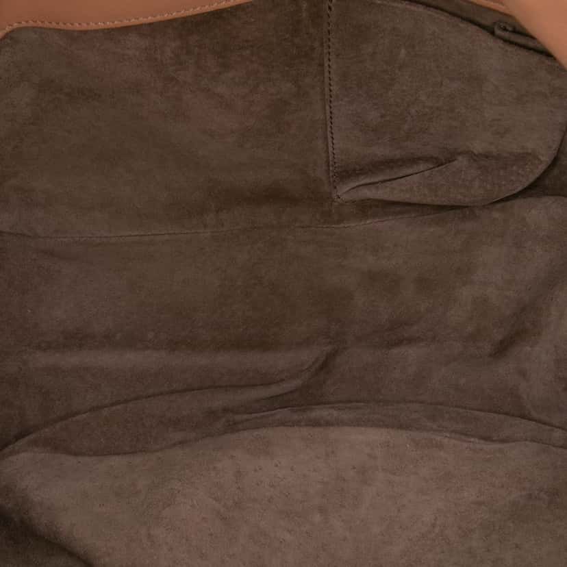 Bottega Veneta Medium Nappa Intrecciato Campana Hobo Brown Leather Good condition - Model View