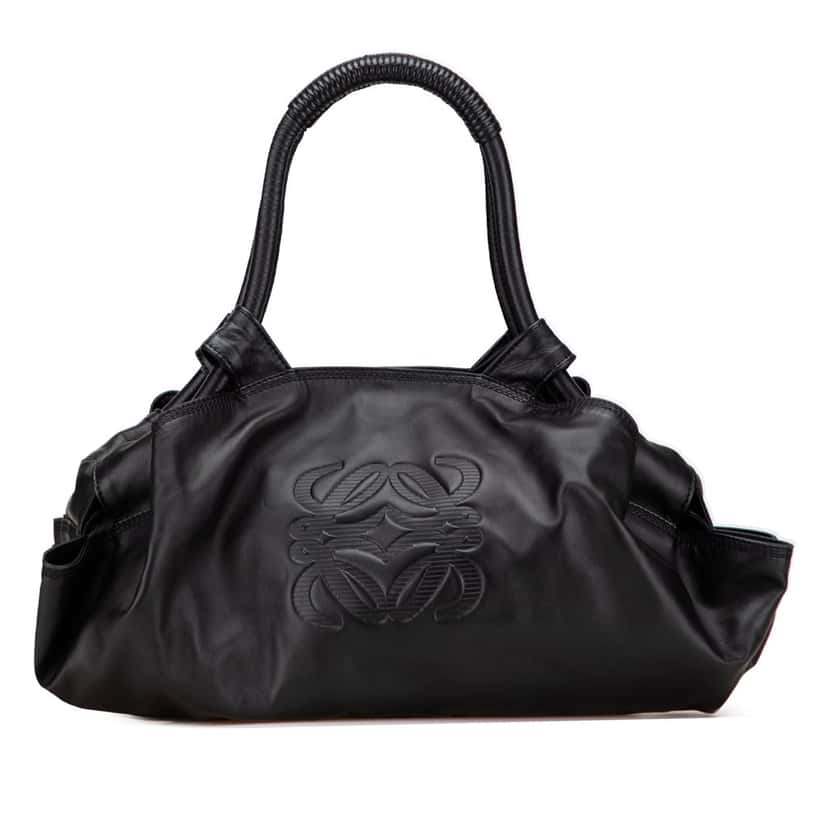Loewe Nappa Aire Black Leather Good condition - Front View