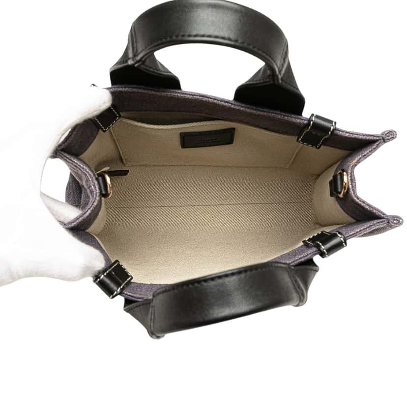 Chloé Small Canvas Woody Tote Purple Canvas Good condition - Model View