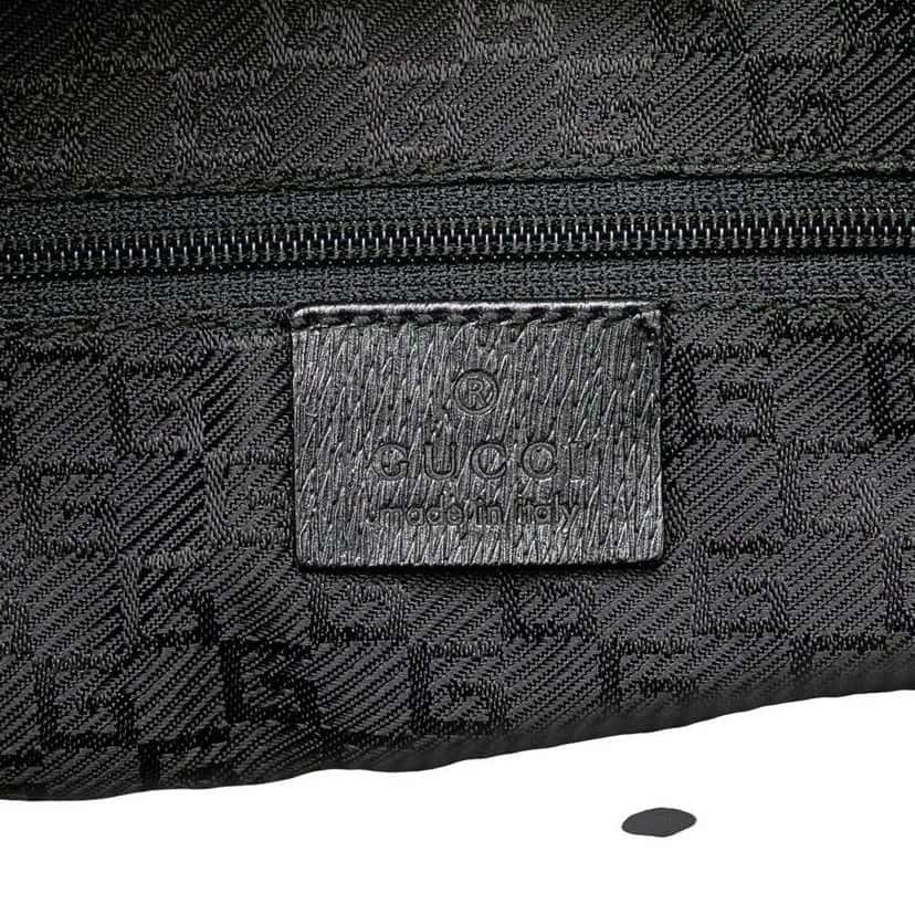 Gucci Canvas Square G Handbag Black Canvas Good condition - Box View