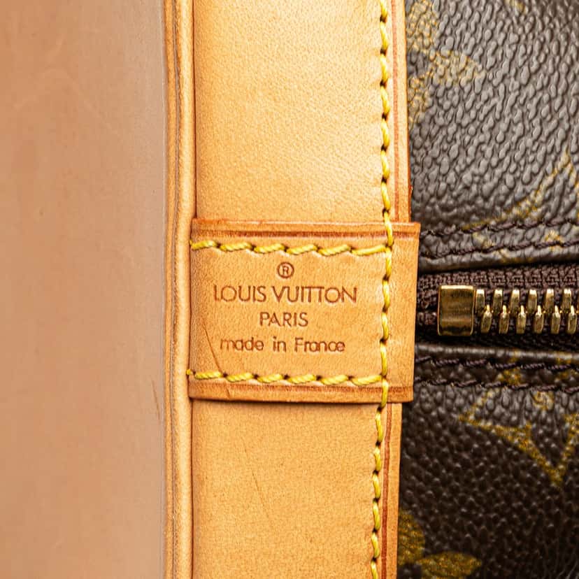 Louis Vuitton Monogram Alma PM Brown Canvas Good condition - Box View