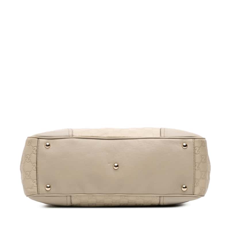 Gucci Guccissima Princy Shoulder Bag White Leather Good condition - Inside View