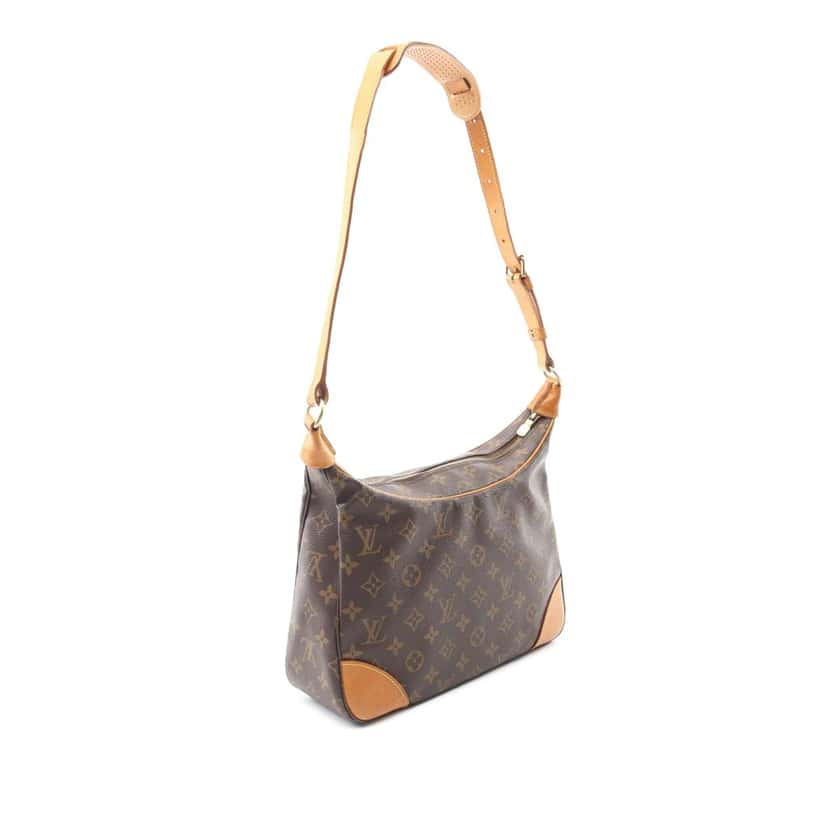 Louis Vuitton Monogram Boulogne 30 Brown Canvas Good condition - Back View