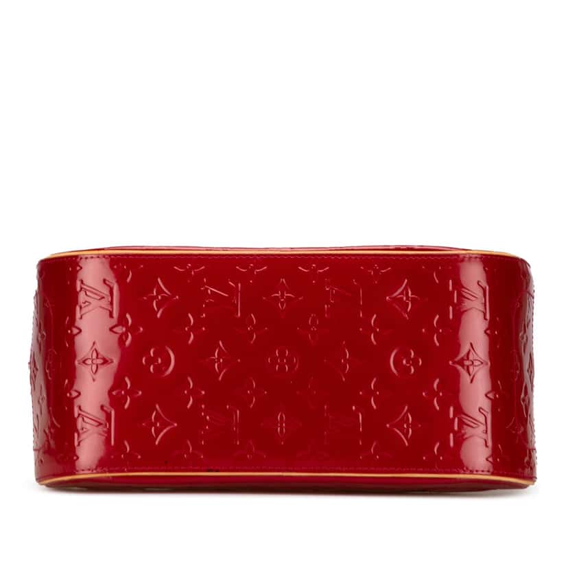 Louis Vuitton Monogram Vernis Summit Drive Red Leather Good condition - Inside View