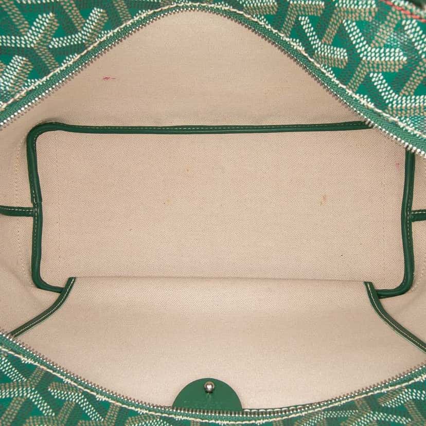Goyard Goyardine Artois PM Green Canvas Good condition - Model View