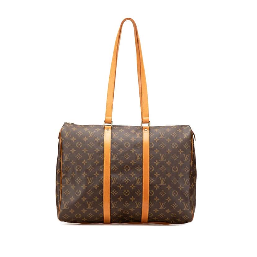 Louis Vuitton Monogram Sac Flanerie 45 Brown Canvas Good condition - Front View
