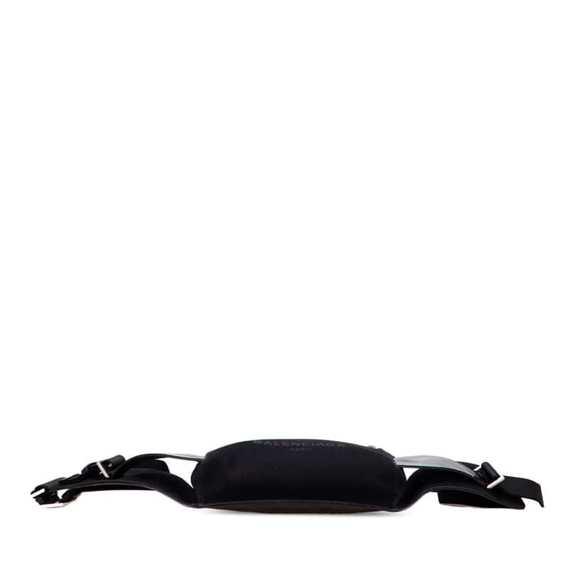 Balenciaga Canvas and Leather Neo Lift Belt Bag Black Canvas Good condition - Inside View