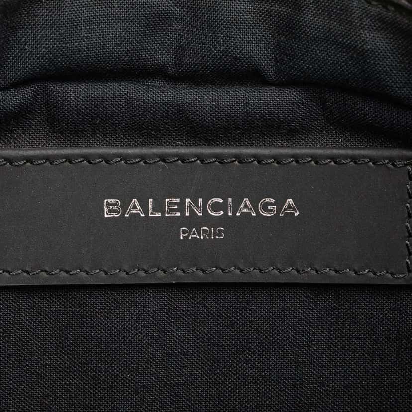 Balenciaga Canvas and Leather Neo Lift Belt Bag Black Canvas Good condition - Box View