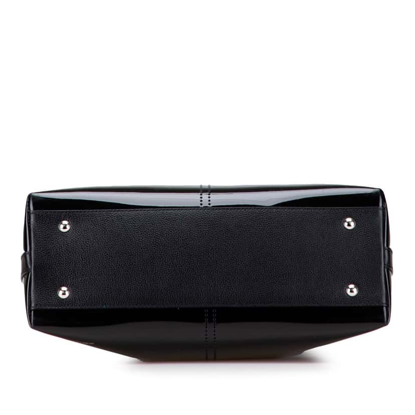 Cartier Patent Marcello De Cartier Satchel Black Leather Good condition - Inside View