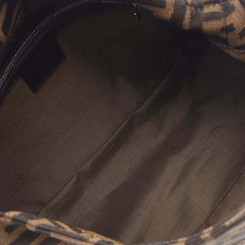 Fendi Zucca Canvas Mamma Forever Brown Canvas Good condition - Inside View