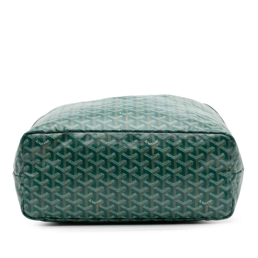 Goyard Goyardine Saint Louis PM Green Canvas Good condition - Inside View