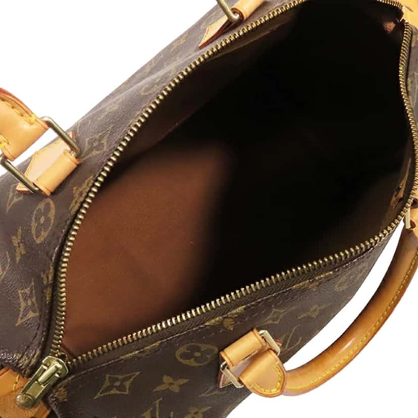Louis Vuitton Monogram Speedy 30 Brown Canvas Good condition - Model View