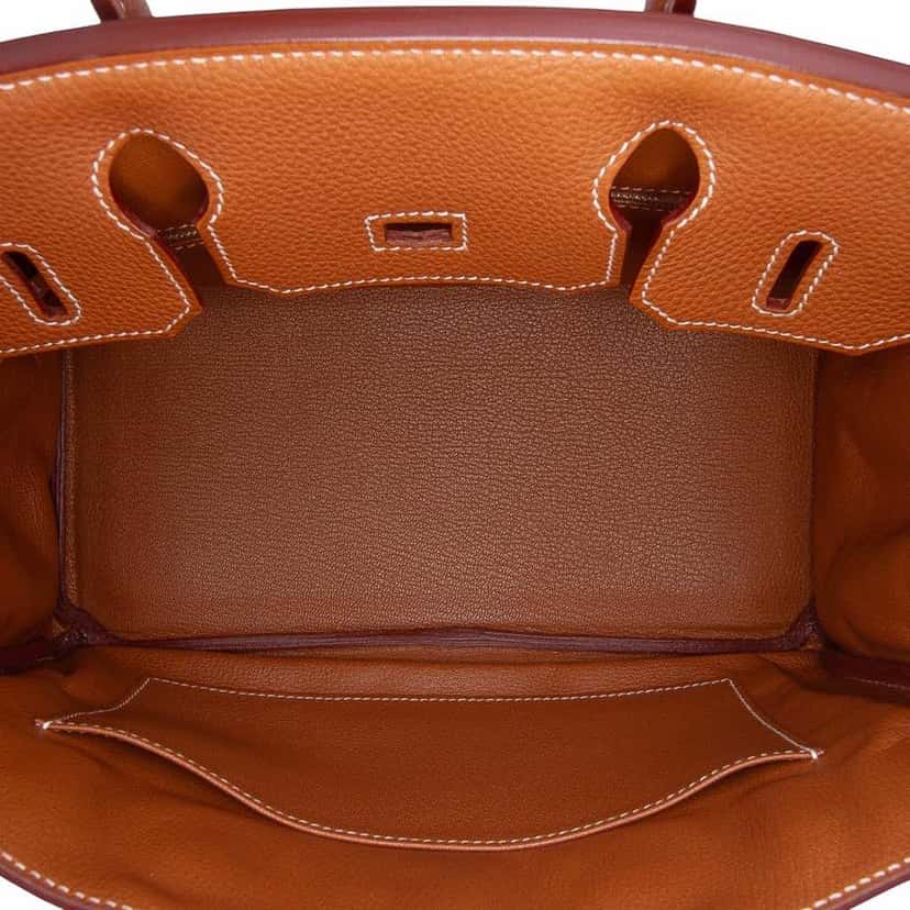 Hermès Togo Birkin Retourne 30 Brown Leather Good condition - Model View