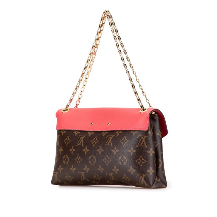 Louis Vuitton Monogram Pallas Chain Brown Canvas Good condition - Back View