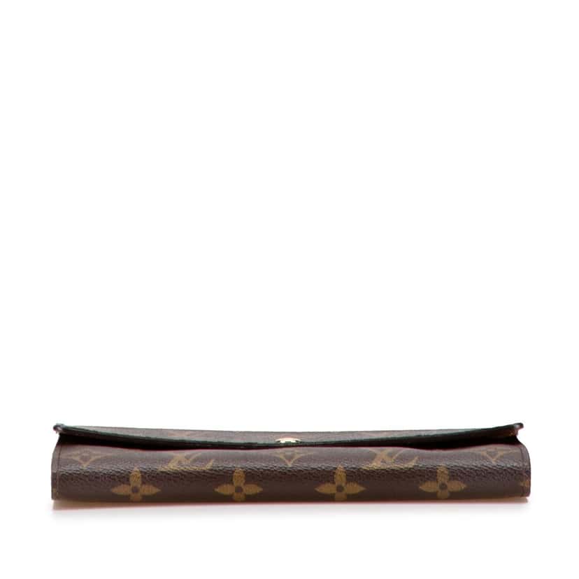 Louis Vuitton Monogram Sarah Long Wallet Brown Canvas Good condition - Inside View