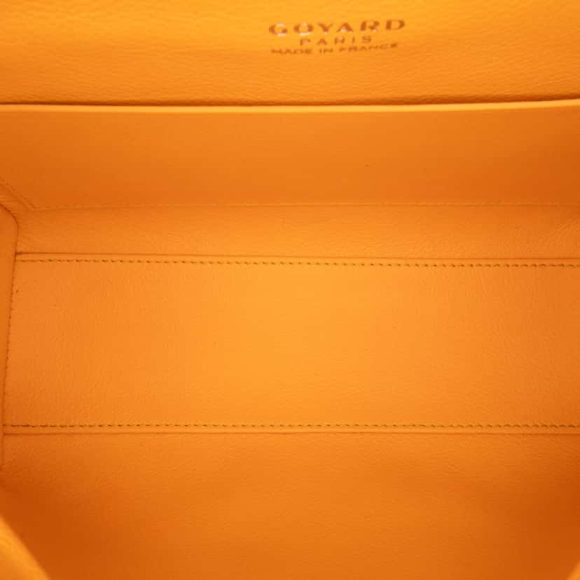 Goyard Mini Goyardine Saigon Souple Orange Canvas Good condition - Model View
