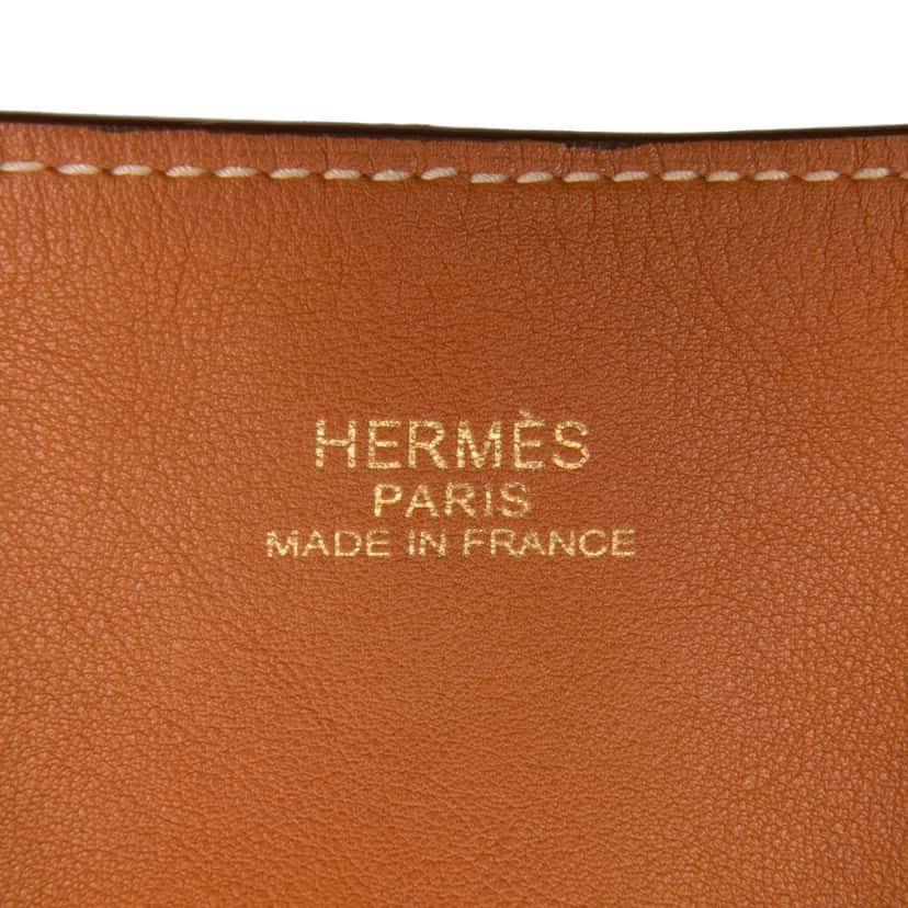 Hermès Multicolor Swift and Veau Sikkim Double Sens 28 Red Leather Good condition - Box View