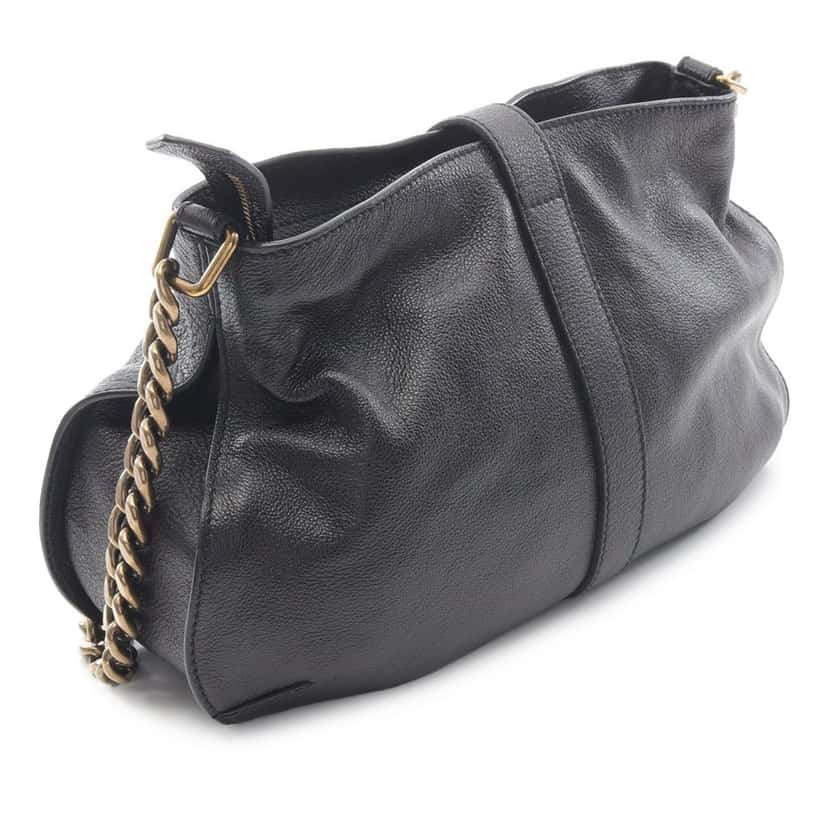 Burberry Leather Crossbody Black Leather Good condition - Back View