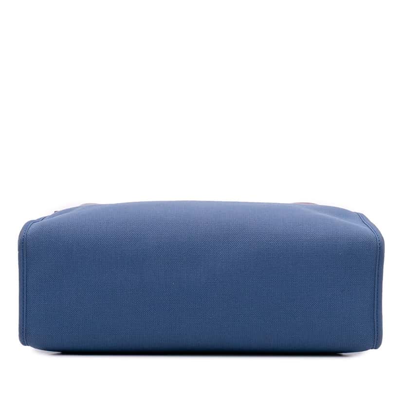 Hermès Toile Herbag Zip 31 Blue Canvas Good condition - Inside View
