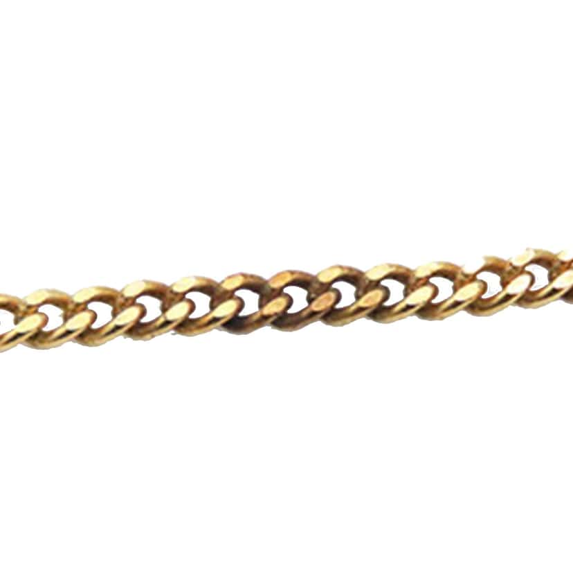 Chanel CC Gold Plated Pendant Necklace Gold Metal Good condition - Inside View