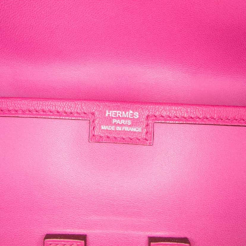 Hermès Swift Jige Elan 29 Pink Leather Good condition - Box View