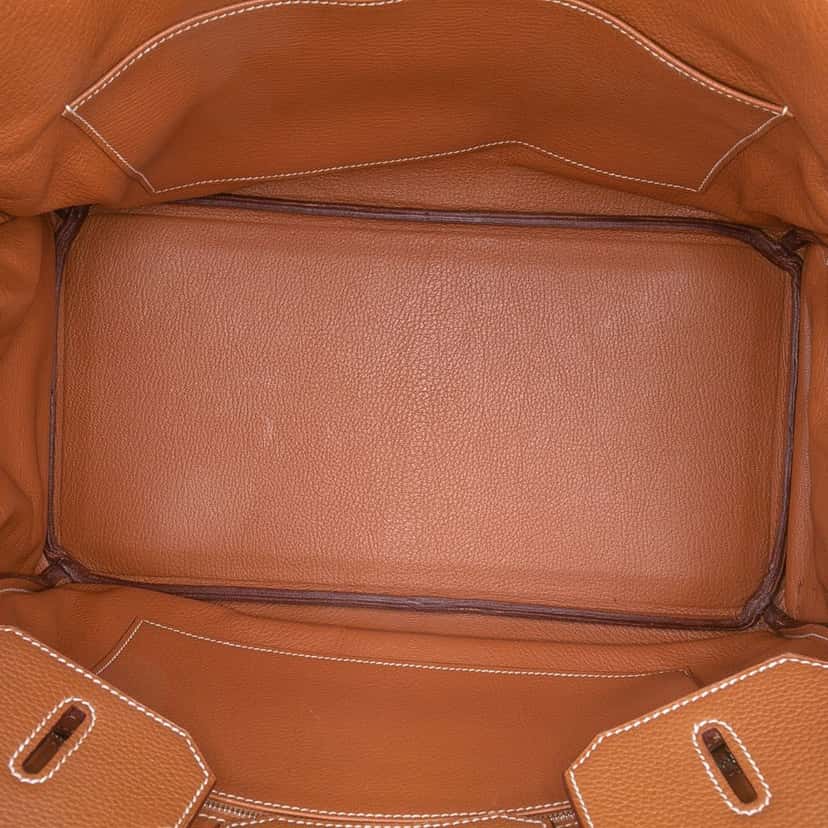 Hermès Togo Birkin Retourne 35 Brown Leather Good condition - Model View