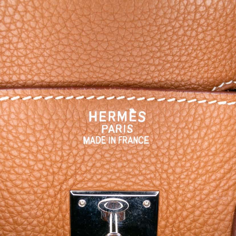 Hermès Togo Birkin Retourne 35 Brown Leather Good condition - Box View