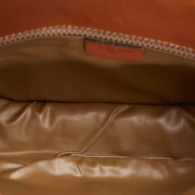 Celine Macadam Crossbody Brown Canvas Good condition - Box View