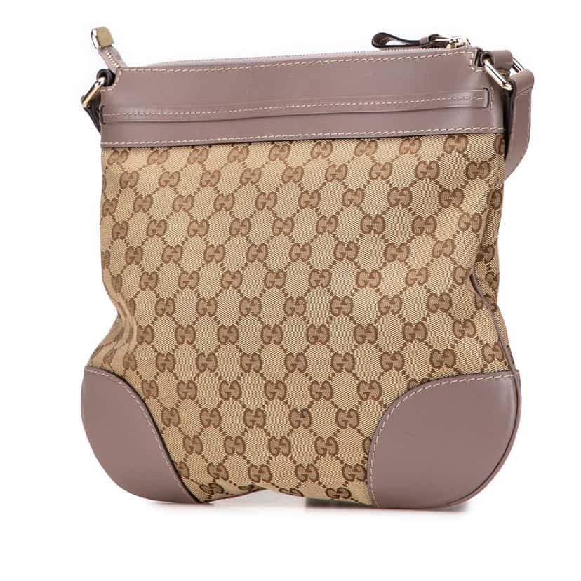 Gucci GG Canvas Mayfair Crossbody Brown Canvas Good condition - Front View