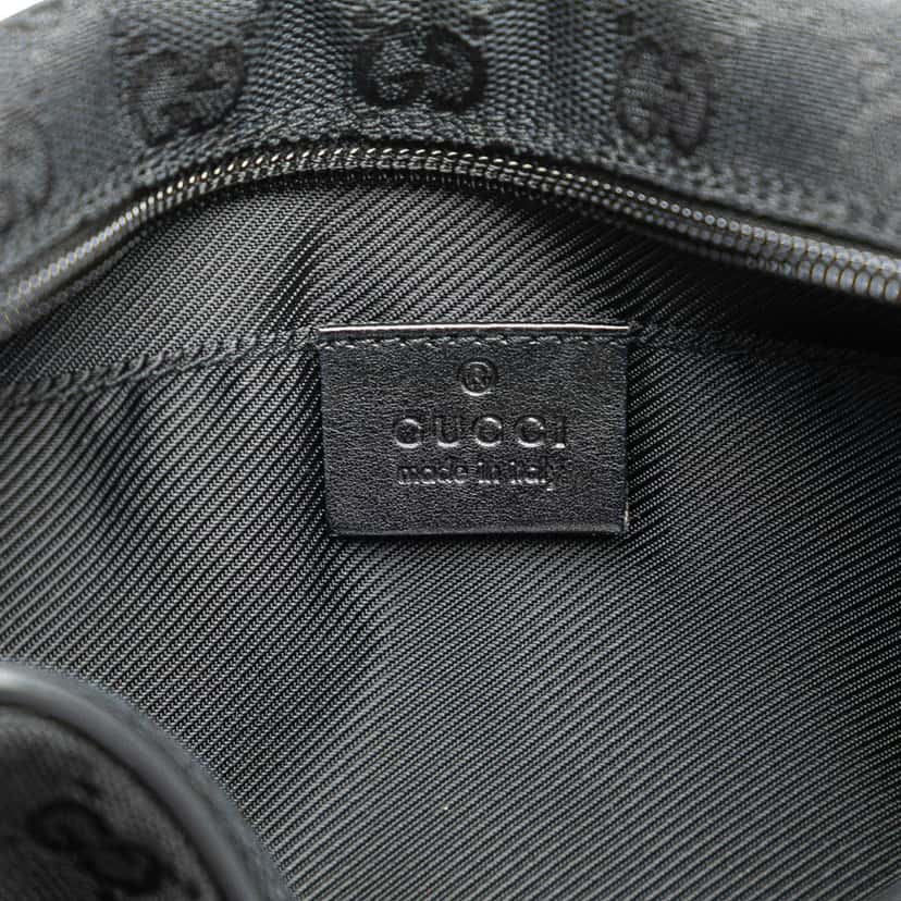 Gucci GG Canvas Crossbody Black Canvas Good condition - Box View