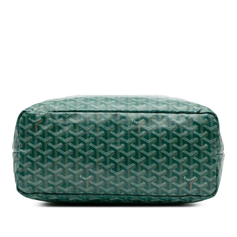 Goyard Goyardine Saint Louis PM Green Canvas Good condition - Inside View