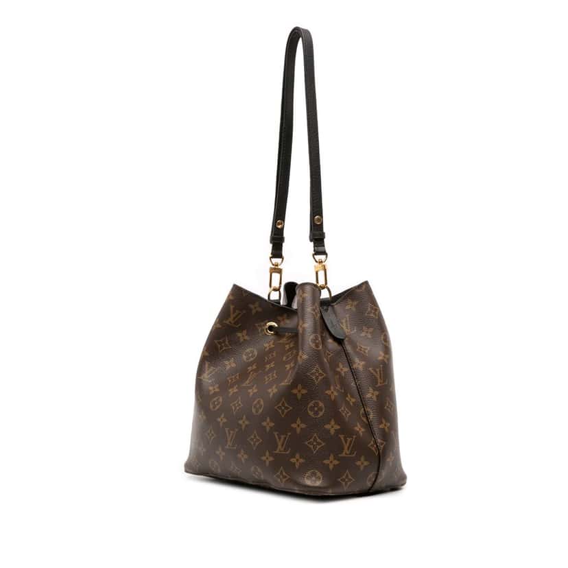 Louis Vuitton Monogram Neonoe MM Brown Canvas Good condition - Back View