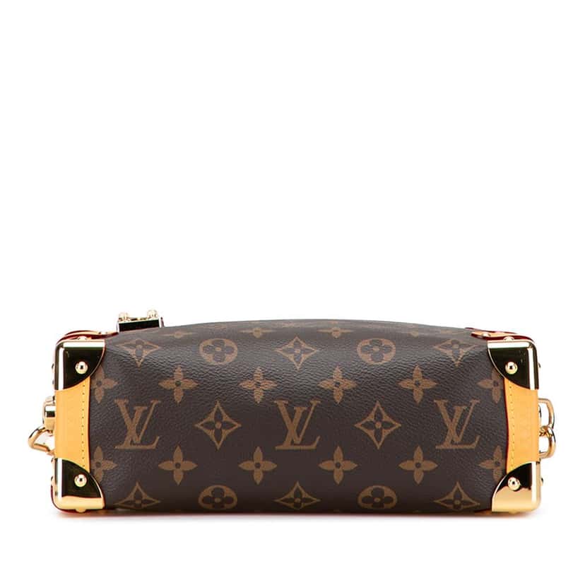 Louis Vuitton Monogram Side Trunk MM Brown Canvas Good condition - Inside View
