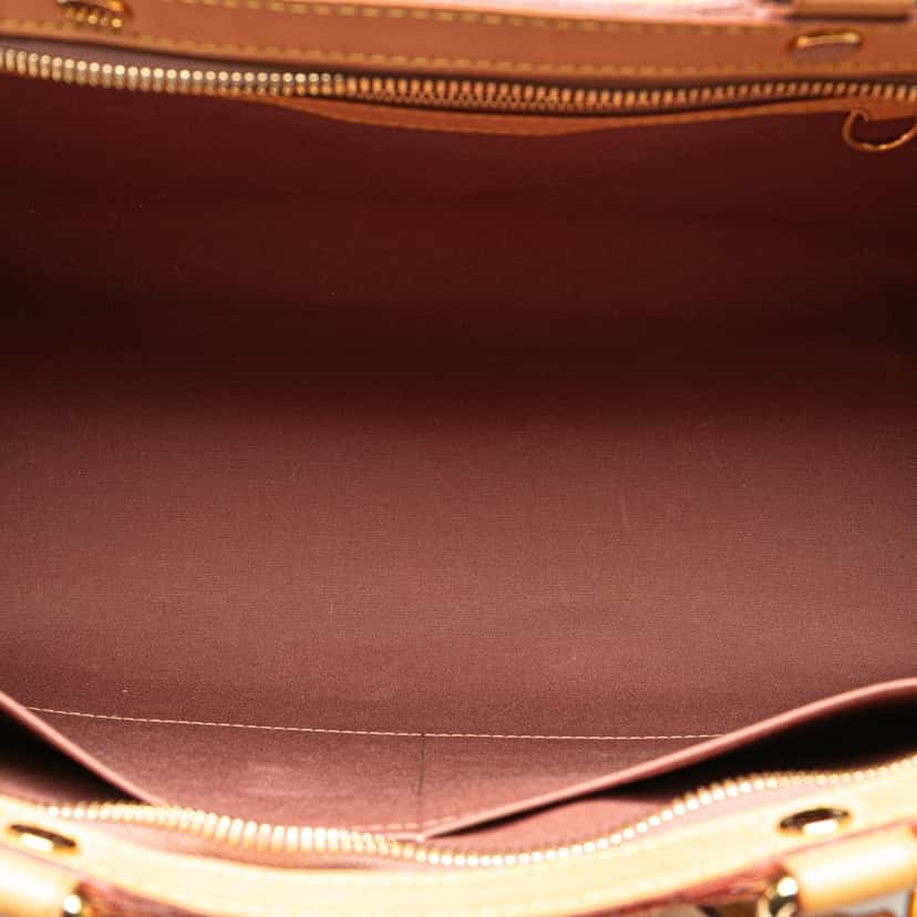 Louis Vuitton Monogram Vernis Brea GM Brown Leather Good condition - Model View