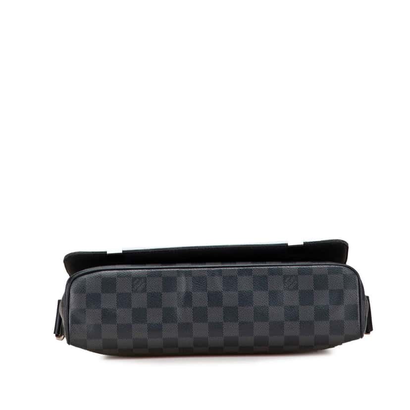 Louis Vuitton Damier Graphite District MM Black Canvas Good condition - Inside View