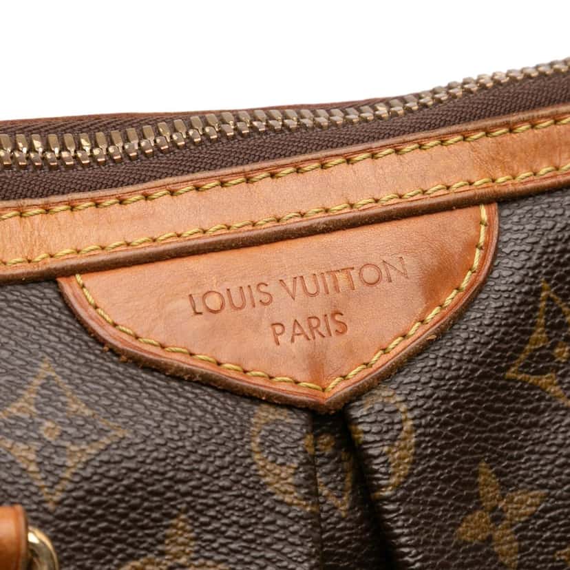 Louis Vuitton Monogram Palermo PM Brown Canvas Good condition - Box View