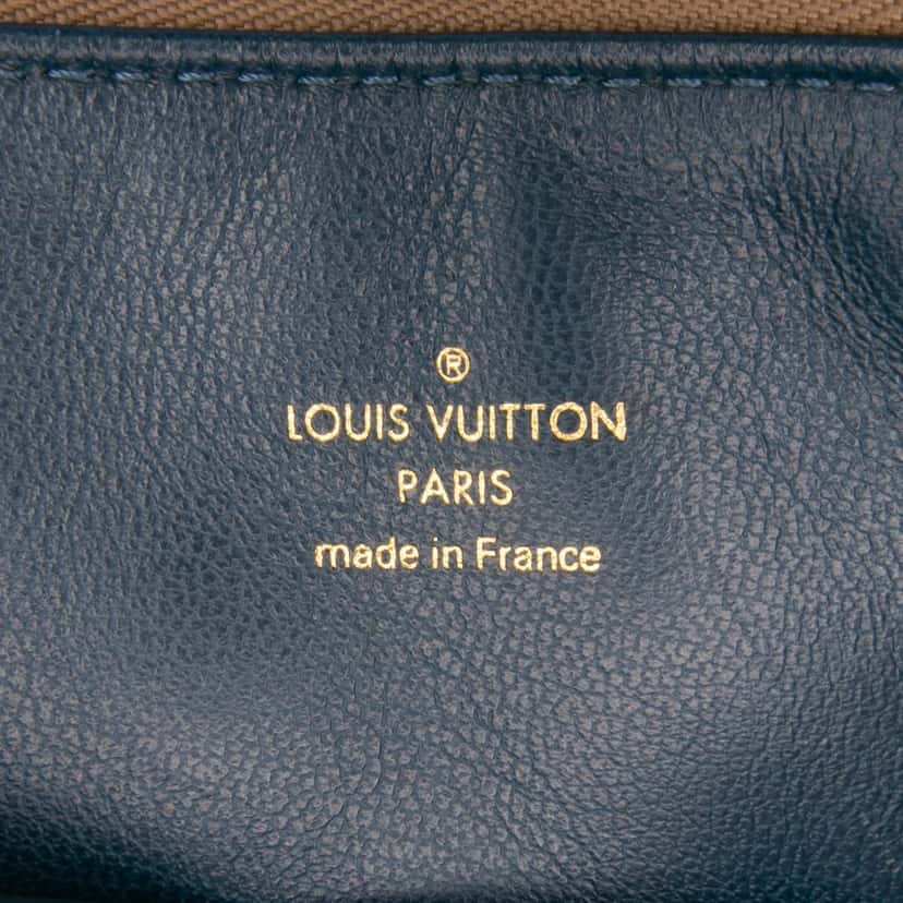 Louis Vuitton Monogram Embossed Puffy Lambskin Coussin PM Brown Leather Good condition - Box View