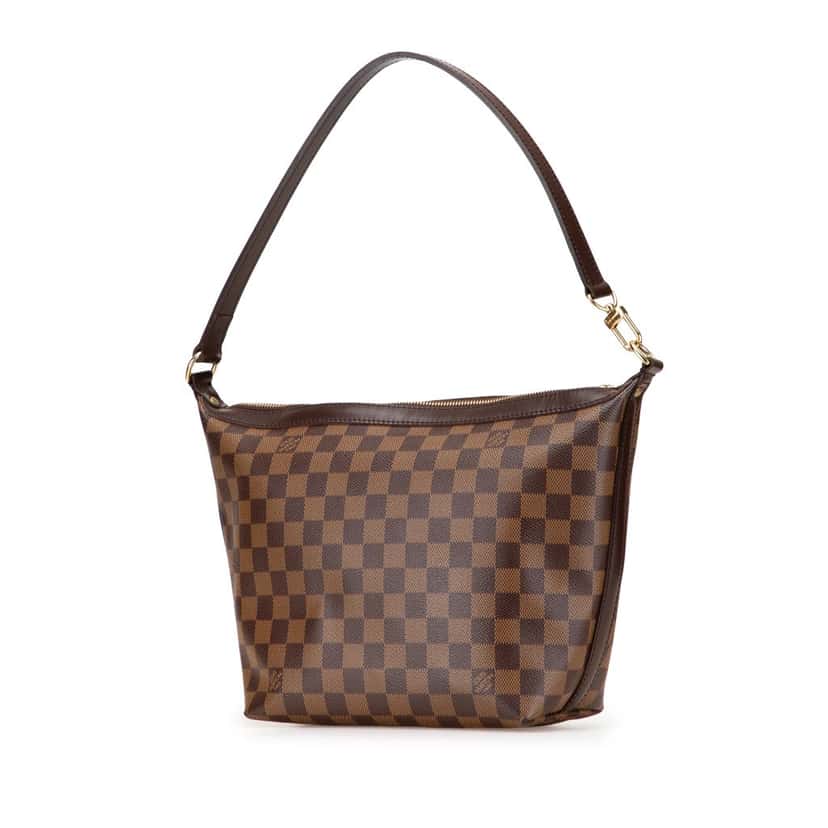 Louis Vuitton Damier Ebene Illovo MM Brown Canvas Good condition - Back View