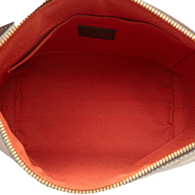 Louis Vuitton Damier Ebene Illovo MM Brown Canvas Good condition - Model View