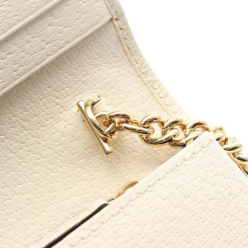 Gucci Adidas Leather Wallet On Chain Red Leather Good condition - Box View