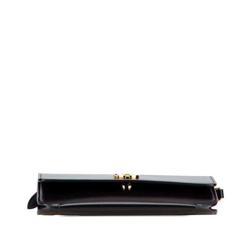 Burberry Mini Leather TB Monogram Flat Crossbody Black Leather Good condition - Inside View