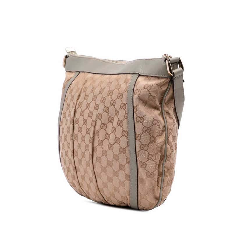 Gucci GG Canvas Abbey D Ring Crossbody Brown Canvas Good condition - Back View