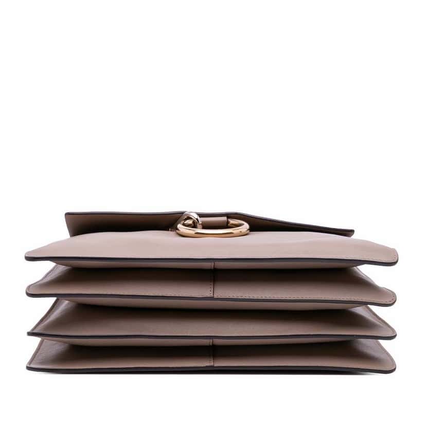 Chloé Medium Leather Faye Shoulder Bag Brown Leather Good condition - Inside View